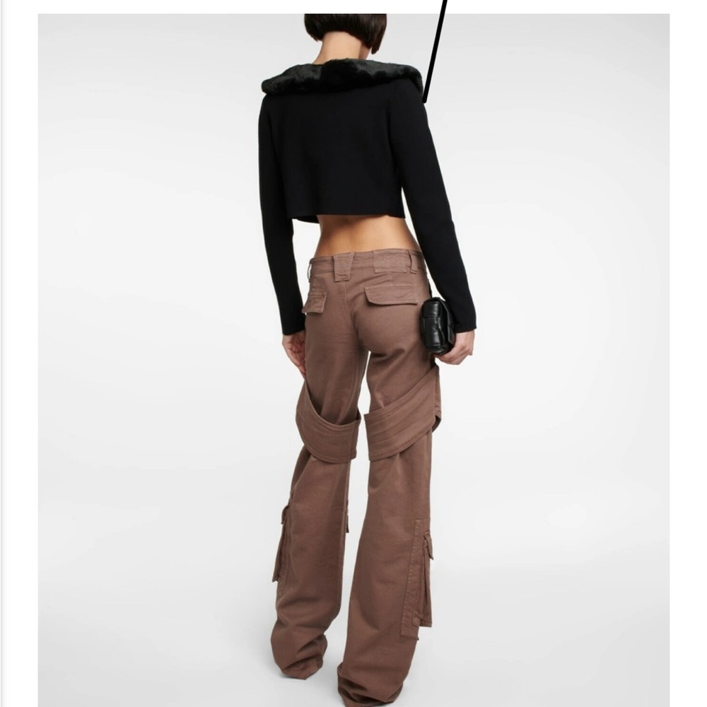 Blumarine cargo pants. Fabric is amazing, very long need to wear with heels sz38